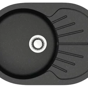 Мойка кухонная Azario Flora 75х50,5 Черный CS00079913
