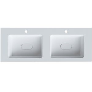 Раковина двойная Uperwood Modul 122 Белый глянцевый 2911020342 Раковина двойная Uperwood Modul 122 Белый глянцевый 2911020342