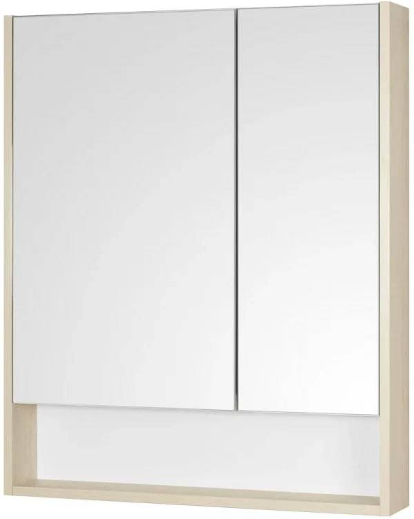Шкаф зеркальный Aquaton Сканди 70 Белый/Дуб Верона 1A252202SDB20 Шкаф зеркальный Aquaton Сканди 70 Белый/Дуб Верона 1A252202SDB20