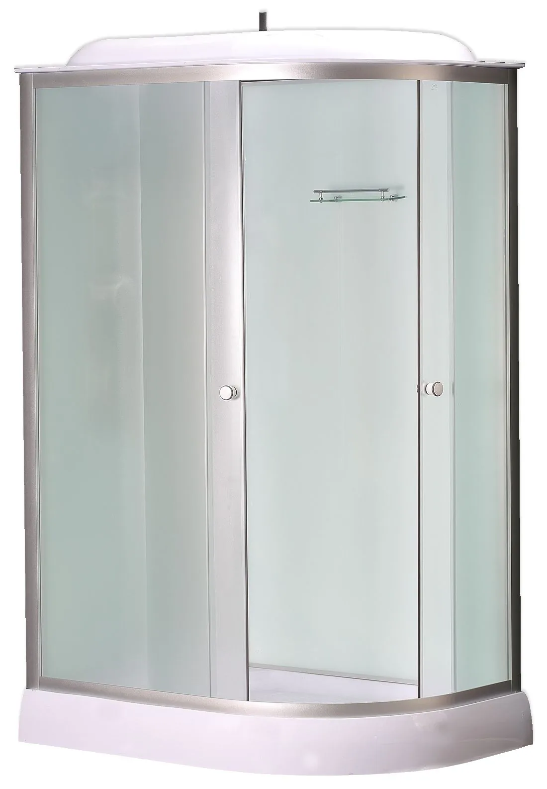 Душевая кабина Loranto Sunway 120х80 левая Хром / Матовое CS-66121L F 120 Душевая кабина Loranto Sunway 120х80 левая Хром / Матовое CS-66121L F 120