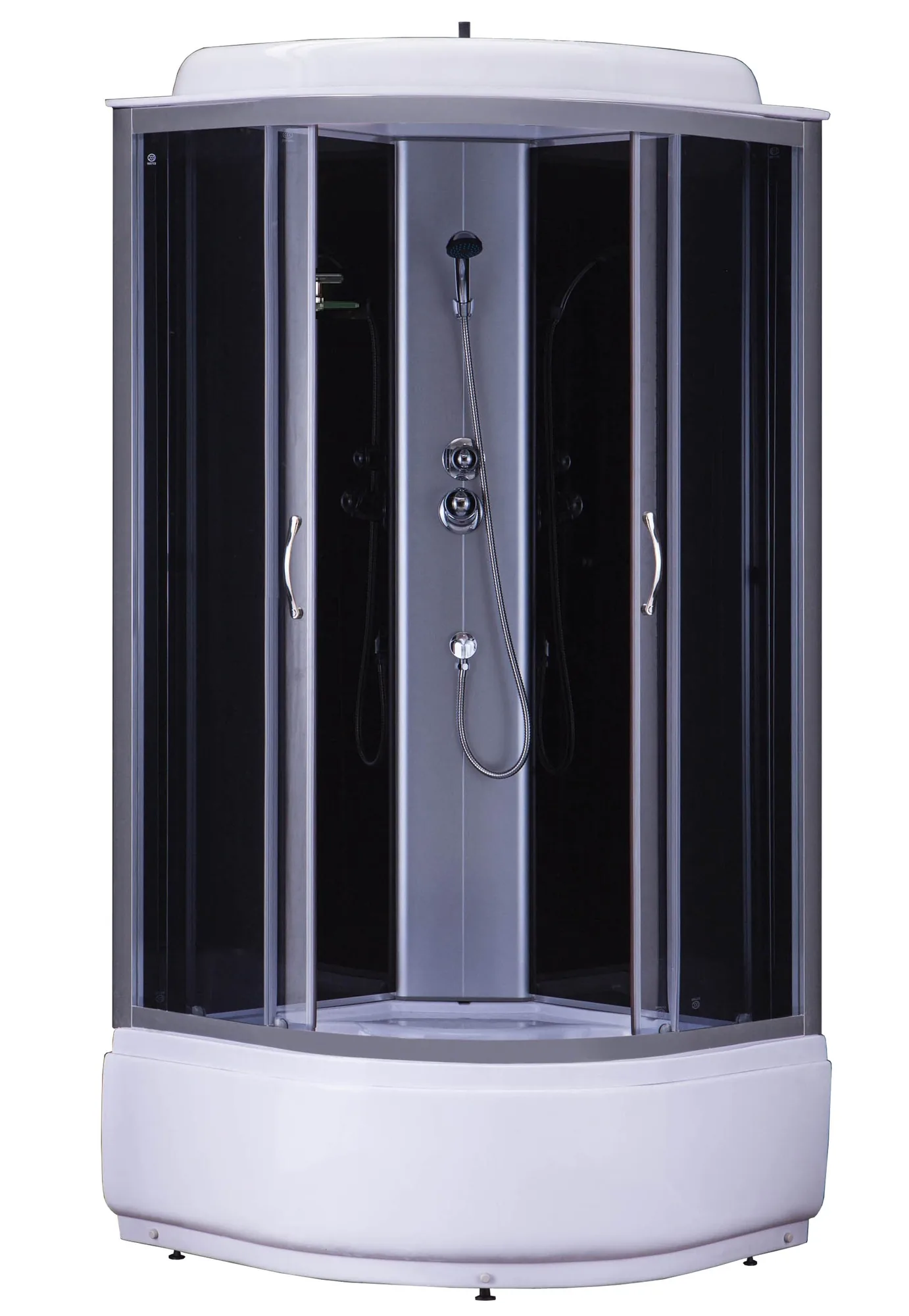 Душевая кабина Loranto Sunway 100х100 Хром / Тонированное CS-6610 G, 100*100*215 Душевая кабина Loranto Sunway 100х100 Хром / Тонированное CS-6610 G, 100*100*215