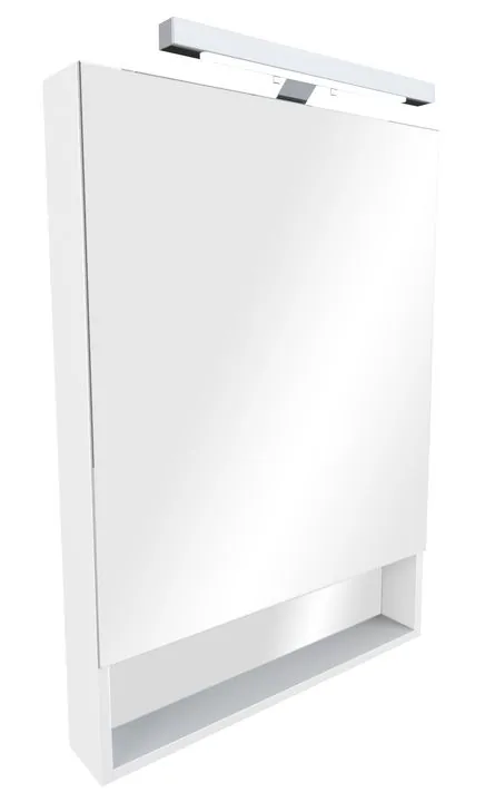 Шкаф зеркальный Roca The 80 Белый глянцевый ZRU9302887 Шкаф зеркальный Roca The 80 Белый глянцевый ZRU9302887