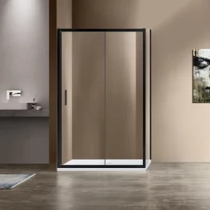 Душевой уголок Vincea Garda VSR-1G1 120х90 Черный / Прозрачное VSR-1G9012CLB