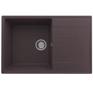 Мойка кухонная Ulgran Quartz Prima 780-06 Трюфель Мойка кухонная Ulgran Quartz Prima 780-06 Трюфель