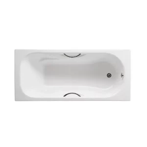 Ванна чугунная Roca Malibu 150x75 с отв. под ручки Белый 2315G000R