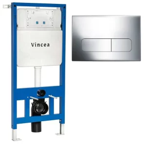 Инсталляция Vincea 601 для скрытого монтажа + клавиша смыва 002 Хром глянцевый VIS-601+VFP-002CH Инсталляция Vincea 601 для скрытого монтажа + клавиша смыва 002 Хром глянцевый VIS-601+VFP-002CH
