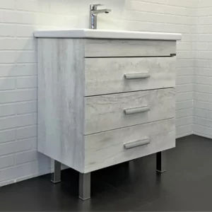 Тумба напольная Comforty Никосия 70 + раковина Дуб светлый 00-00005793CF Тумба напольная Comforty Никосия 70 + раковина Дуб светлый 00-00005793CF