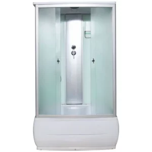 Душевая кабина Водный мир 120х80, Хром / Матовое, Высокий поддон Душевая кабина Водный мир 120х80, Хром / Матовое, Высокий поддон