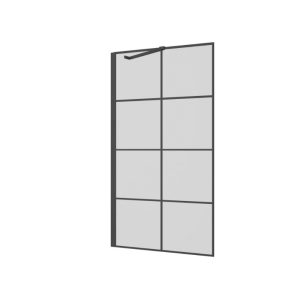 Шторка для ванны Ambassador Bath Screens Черный / Прозрачное 160412R Шторка для ванны Ambassador Bath Screens Черный / Прозрачное 160412R