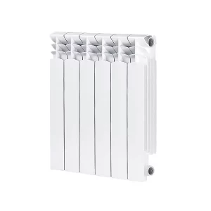 Биметаллический радиатор Azario Белый BM500/100/6