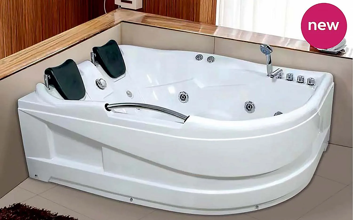 Акриловая ванна Loranto 170×120 Белый CS-806NL Акриловая ванна Loranto 170×120 Белый CS-806NL — изображение 7