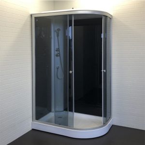 Душевая кабина Comforty 301 120х80 левая Хром / Тонированное 301L