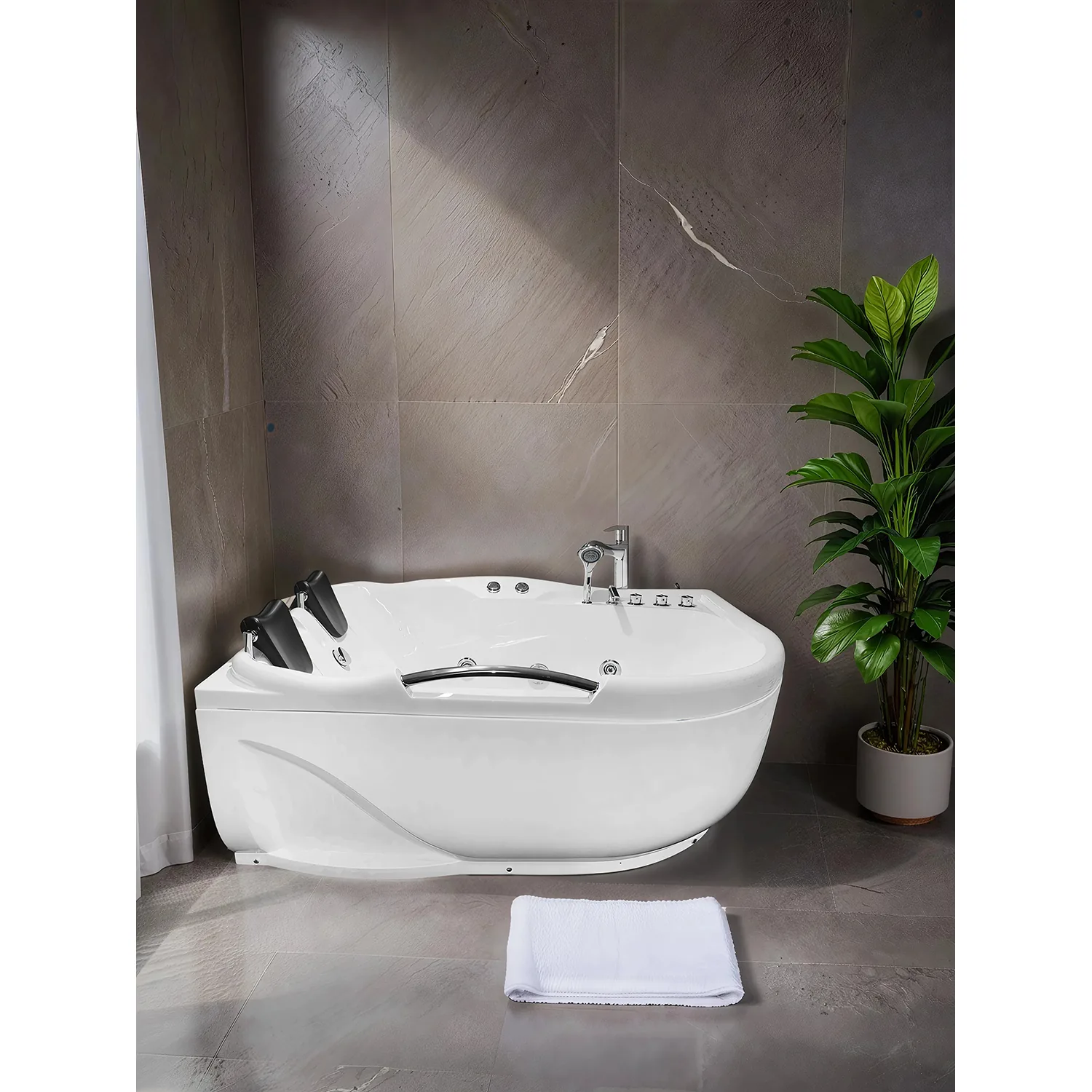 Акриловая ванна Loranto 170×120 Белый CS-806NL Акриловая ванна Loranto 170×120 Белый CS-806NL — изображение 8