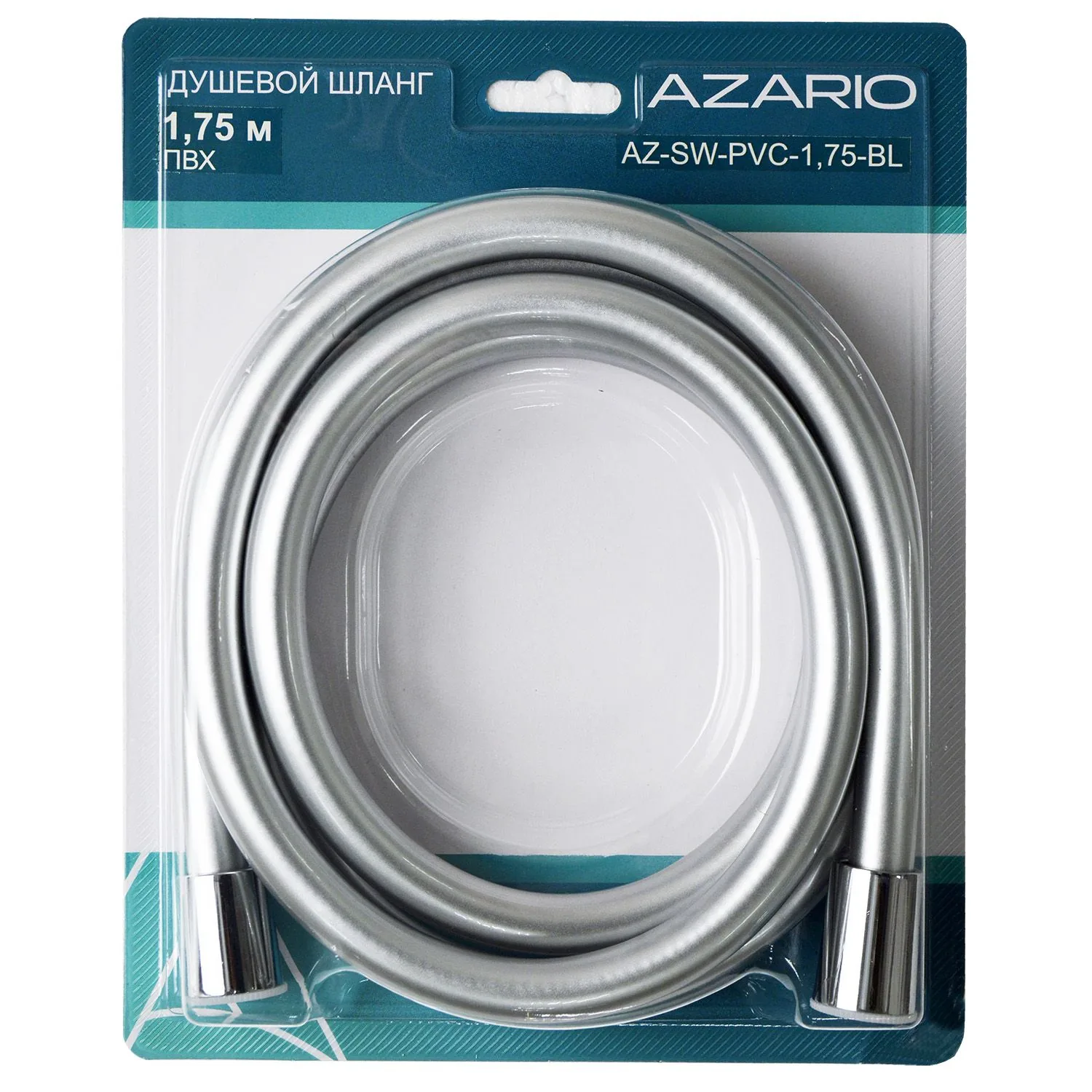 Душевой шланг Azario AZ-SW-PVC-1,75-BL Душевой шланг Azario AZ-SW-PVC-1,75-BL — изображение 2