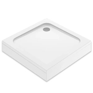 Душевой поддон Domani-Spa Cube 90х90 на каркасе с экраном Белый глянцевый DS050603Cb99L
